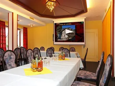 TV/Unterhaltungsangebot in der Unterkunft Landhotel Alt-Jocketa