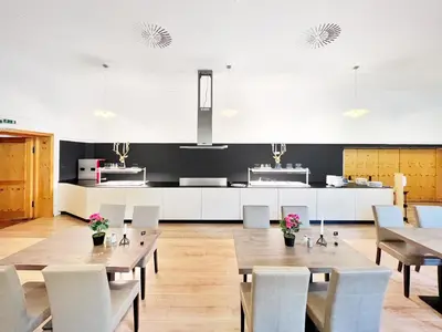 Ein Sitzbereich in der Unterkunft WAGNERS Hotel im Frankenwald