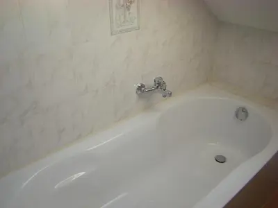 Ein Badezimmer in der Unterkunft Goldener Fuchs in Moschendorf