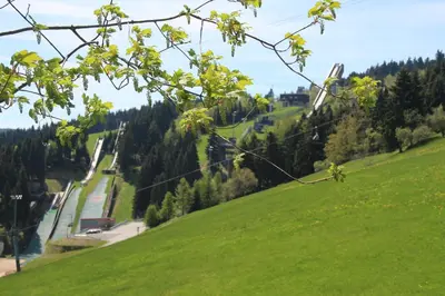 Naturlandschaft in der Nähe der Ferienwohnung
