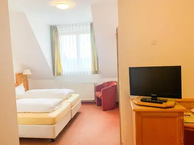 TV/Unterhaltungsangebot in der Unterkunft Landhotel Bauernschmitt