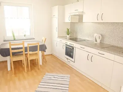 Küche/Küchenzeile in der Unterkunft SUNNYHOME Monteurwohnungen und Apartments in Schwandorf
