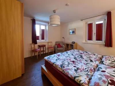 Ein Bett oder Betten in einem Zimmer der Unterkunft KaSa Pöllmann