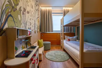 Ein Bett oder Betten in einem Zimmer der Unterkunft Elldus Resort