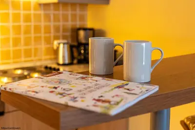 Kaffee-/Teezubehör in der Unterkunft Elldus Resort