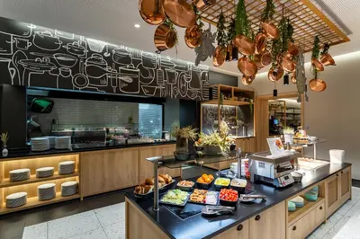 Essen im Hotel oder in der Nähe