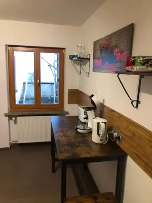 Kaffee-/Teezubehör in der Unterkunft Ferienwohnung Tom