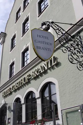 Ein Zertifikat, Auszeichnung, Logo oder anderes Dokument, das in der Unterkunft Hotel Brantl ausgestellt ist