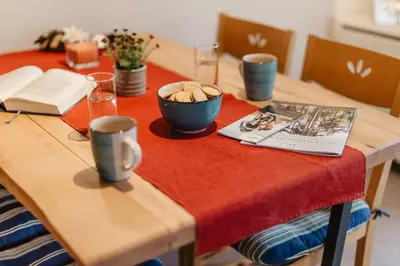 Essen in der Ferienwohnung oder in der Nähe