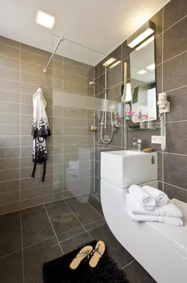 Ein Badezimmer in der Unterkunft Hotel & Restaurant Rosenthal Casino