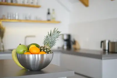 Küche/Küchenzeile in der Unterkunft Villa Laas Oberwiesenthal