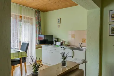 Küche/Küchenzeile in der Unterkunft Landgasthof Peterhof