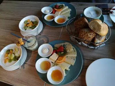 Essen im Hotel oder in der Nähe