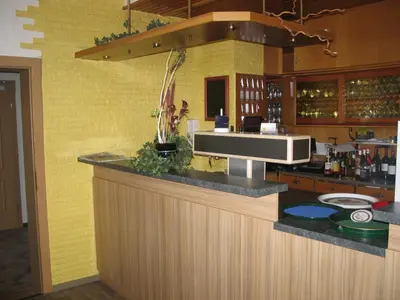 Lounge oder Bar in der Unterkunft Gasthof-Pension Leupold