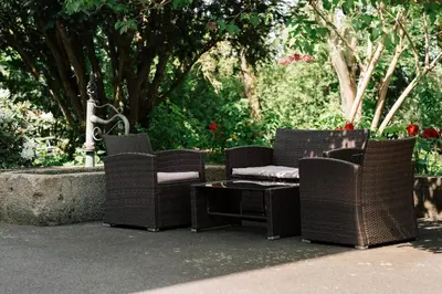 Ein Garten an der Unterkunft Hotel Weisses Ross