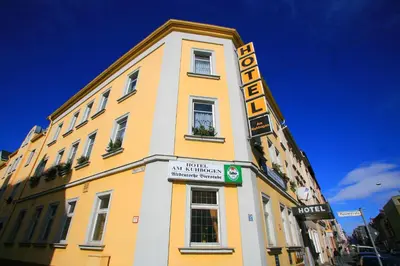 Ein Zertifikat, Auszeichnung, Logo oder anderes Dokument, das in der Unterkunft Hotel Am Kuhbogen ausgestellt ist