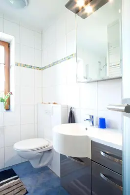 Ein Badezimmer in der Unterkunft Das Landhaus