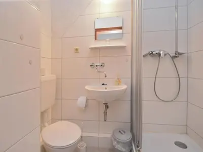 Ein Badezimmer in der Unterkunft Luxurious Apartment in Jägersgrün with Saunas