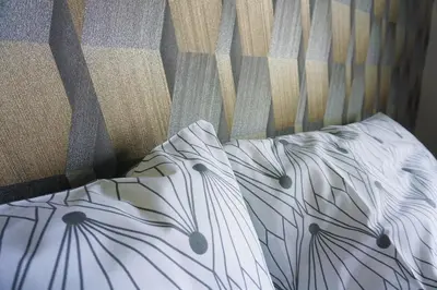 Ein Bett oder Betten in einem Zimmer der Unterkunft Weindl's Ferienwohnung