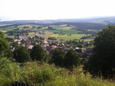 Naturlandschaft in der Nähe der Ferienwohnung