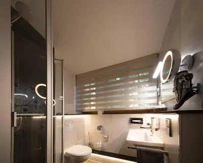 Ein Badezimmer in der Unterkunft Parkhotel Plauen