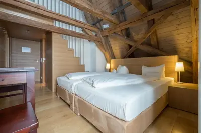 Ein Bett oder Betten in einem Zimmer der Unterkunft Haus St. Joseph