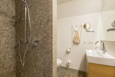 Ein Badezimmer in der Unterkunft Haus St. Joseph