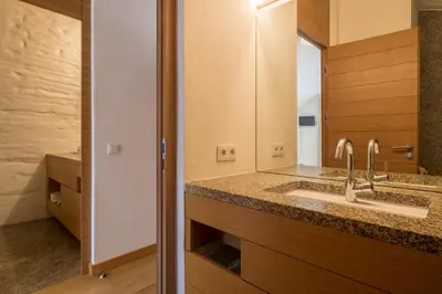 Ein Badezimmer in der Unterkunft Haus St. Joseph