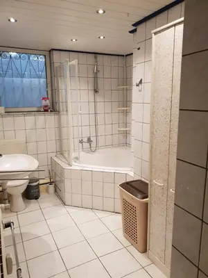 Ein Badezimmer in der Unterkunft Sunshine Westernranch