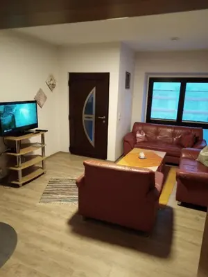 TV/Unterhaltungsangebot in der Unterkunft Ferienwohnung am Marktplatz