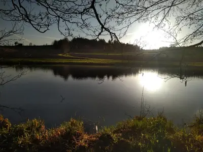 Naturlandschaft in der Nähe der Ferienwohnung