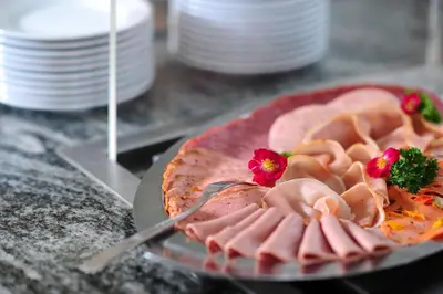 Essen im Hotel oder in der Nähe