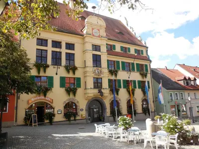 Das Gebäude in dem sich das Hotel befindet