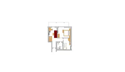 Grundriss der Unterkunft Familotel Mein Krug