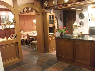 Küche/Küchenzeile in der Unterkunft Hotel Rossner