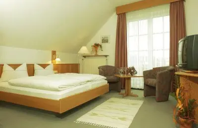 TV/Unterhaltungsangebot in der Unterkunft Hotel Rossner