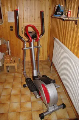 Das Fitnesscenter und/oder die Fitnesseinrichtungen in der Unterkunft Ferienhaus Ederer