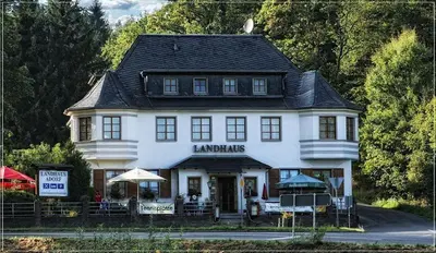 Das Gebäude in dem sich das Hotel befindet