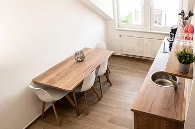 Grundriss der Unterkunft Gemütliche Ferienwohnung im Zentrum von Plauen