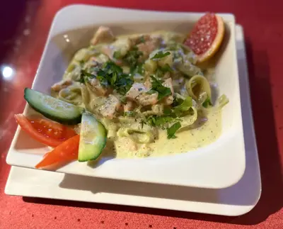 Essen im Hotel oder in der Nähe