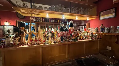 Lounge oder Bar in der Unterkunft Waldhotel Zöbischhaus