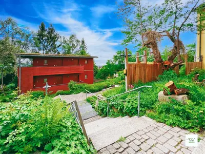 Ein Garten an der Unterkunft WAGNERS Hotel Schönblick, C&C Hotels und Vertrieb GmbH