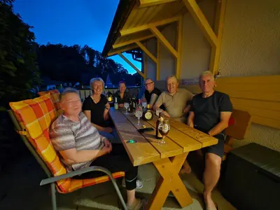 Getränke in der Unterkunft Kleines Waldglück in der Fränkischen Schweiz
