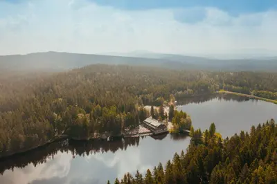 Naturlandschaft in der Nähe des Hotels
