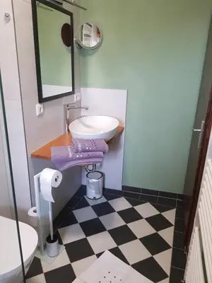 Ein Badezimmer in der Unterkunft Boardinghouse Marktplatz