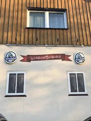Ein Zertifikat, Auszeichnung, Logo oder anderes Dokument, das in der Unterkunft Wirtshaus Birkenhof ausgestellt ist