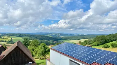 Naturlandschaft in der Nähe des Bed & Breakfasts