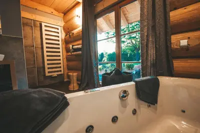 Ein Badezimmer in der Unterkunft Landhaus Auszeit
