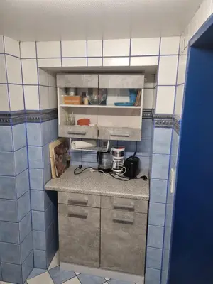 Küche/Küchenzeile in der Unterkunft Ferienwohnung Dietel