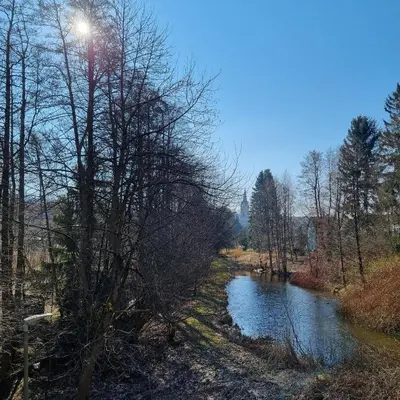 Naturlandschaft in der Nähe der Ferienwohnung